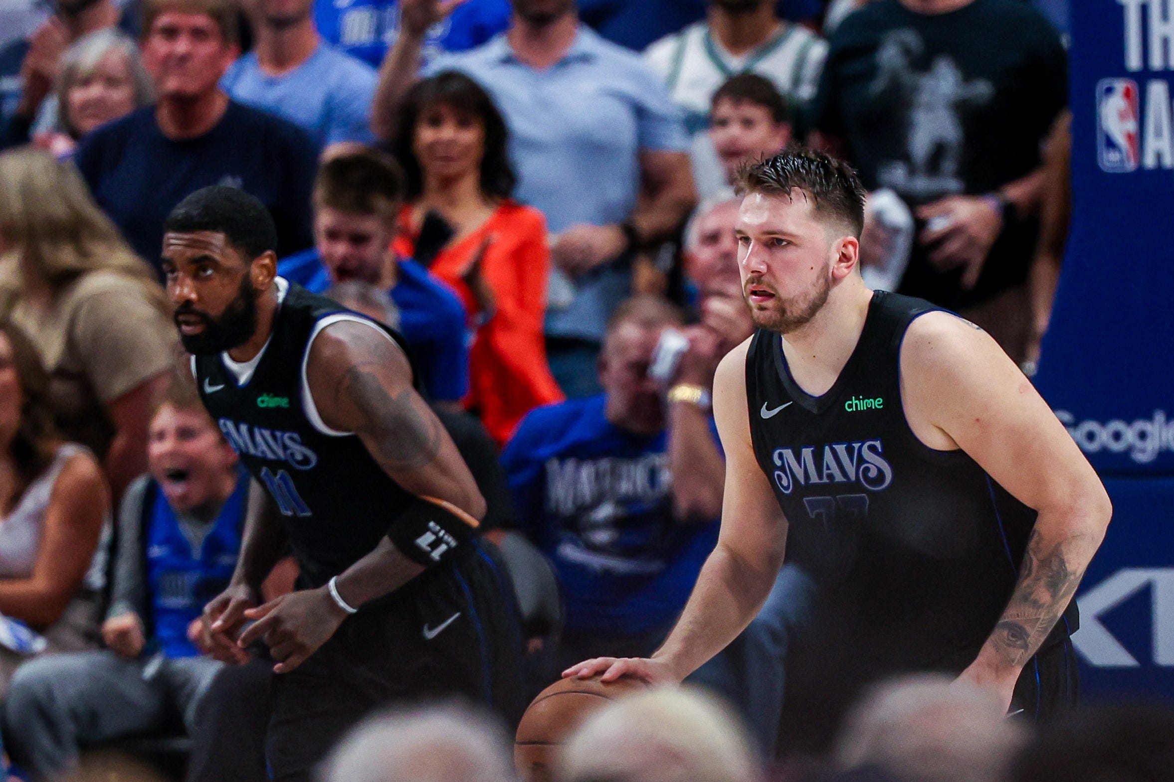 Luka Dončić, Kyrie Irving, Dallas Mavericks, NBA