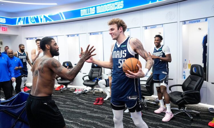 Kylor Kelley, Dallas Mavericks, Kyrie Irving, NBA