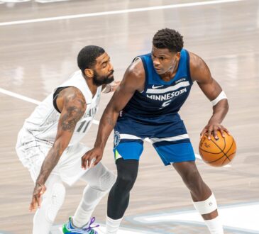 Kyrie Irving, Dallas Mavericks, NBA, Anthony Edwards, Minnesota Timberwolves