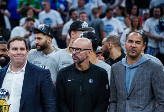 Jason Kidd, Patrick Dumont, Nico Harrison, Dallas Mavericks, NBA