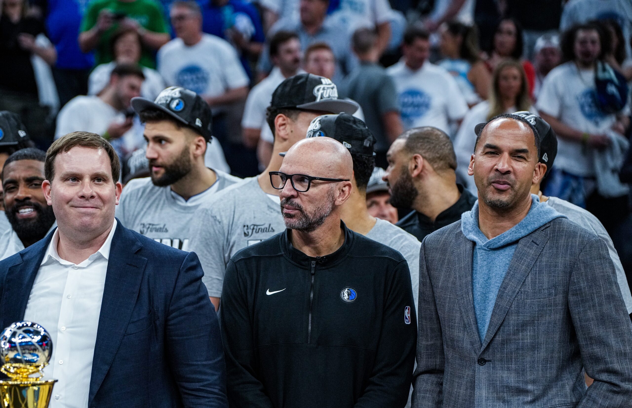 Jason Kidd, Patrick Dumont, Nico Harrison, Dallas Mavericks, NBA