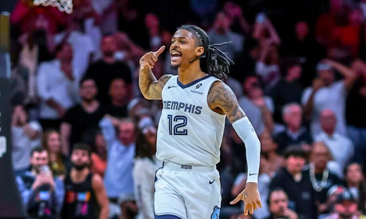 Ja Morant, Memphis Grizzlies, NBA, Miami Heat