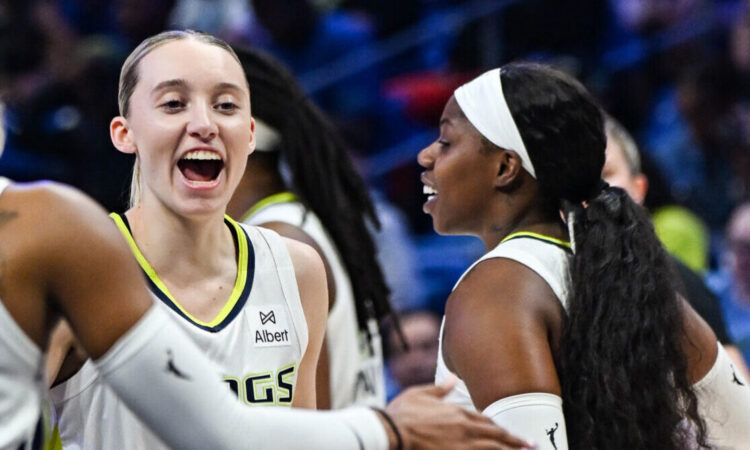 Paige Bueckers, Dallas Wings, WNBA, DiJonai Carrington, Arike Ogunbowale