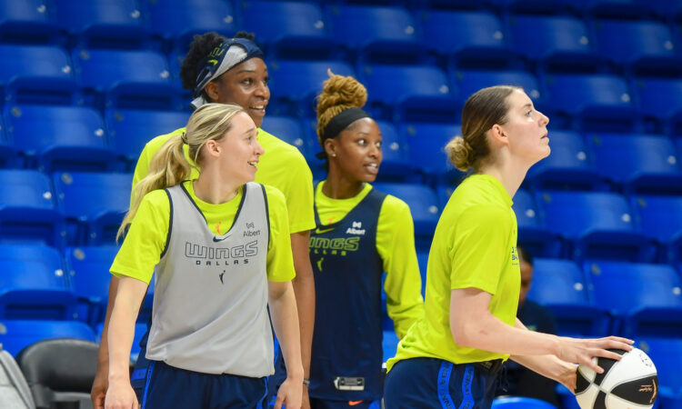 Teaira McCowan, Luisa Geiselsöder, Dallas Wings, WNBA