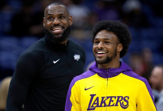 Bronny James, LeBron James, Los Angeles Lakers, NBA