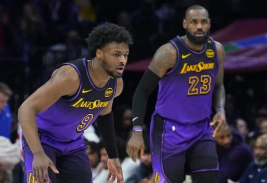 Bronny James, LeBron James, Los Angeles Lakers, NBA