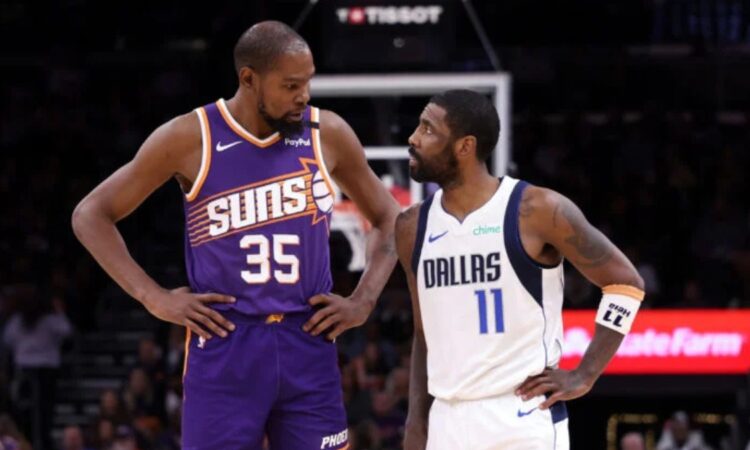 Kevin Durant, Kyrie Irving, Dallas Mavericks, NBA, Quinn Cook, Houston Rockets