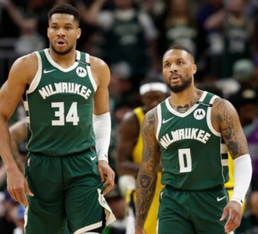 Giannis Antetokounmpo, Damian Lillard, NBA, Milwaukee Bucks