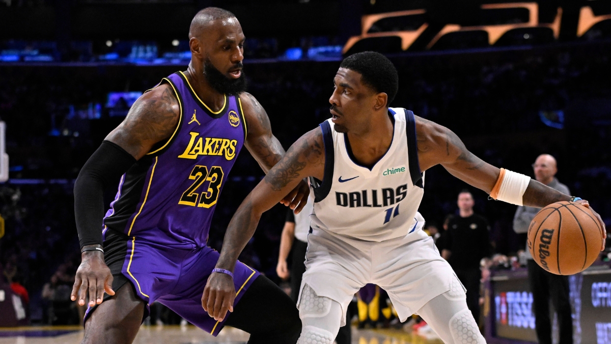 Kyrie Irving, LeBron James, Los Angeles Lakers, Dallas Mavericks, NBA