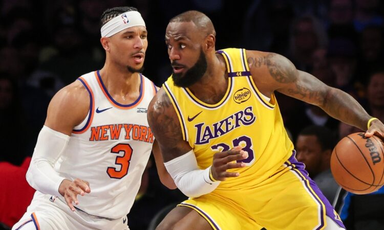 LeBron James, Los Angeles Lakers, New York Knicks, NBA