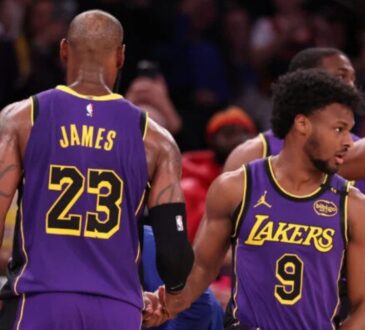 Bronny James, LeBron James, Los Angeles Lakers, NBA
