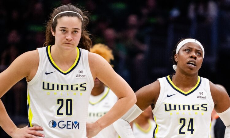 Maddy Siegrist, Dallas Wings, WNBA