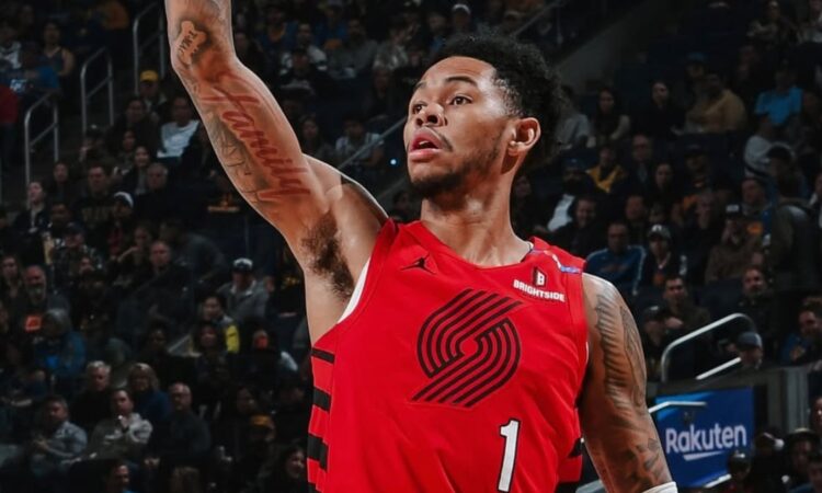 Anfernee Simons, Portland Trail Blazers, NBA, Boston Celtics