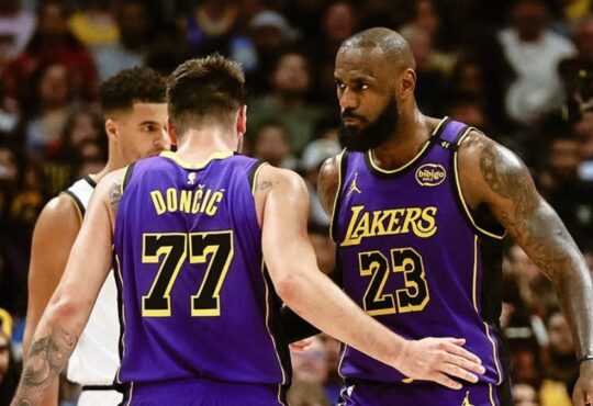 LeBron James, Luka Doncic, Los Angeles Lakers, NBA