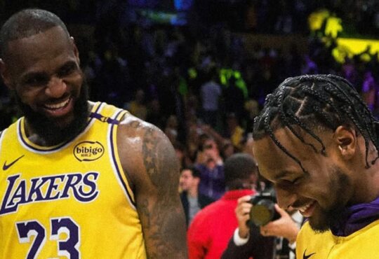 LeBron James, Bronny James, Los Angeles Lakers, NBA, Golden State Warriors