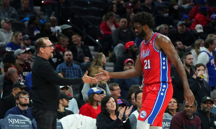 NBA, 76ers, Sixers, Joel Embiid, Nick Nurse