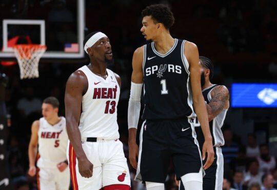 NBA Trade Idea Sends Miami Heat's Bam Adebayo to San Antonio Spurs