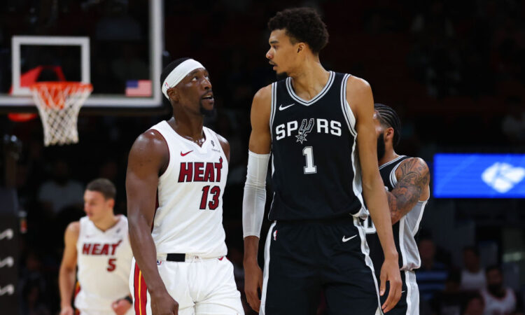 NBA Trade Idea Sends Miami Heat's Bam Adebayo to San Antonio Spurs