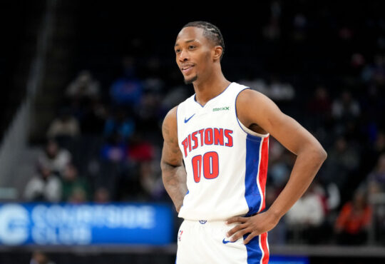 NBA Trade Idea Sends Detroit Pistons' Ron Holland II, Jaden Ivey, Tobias Harris to Boston Celtics