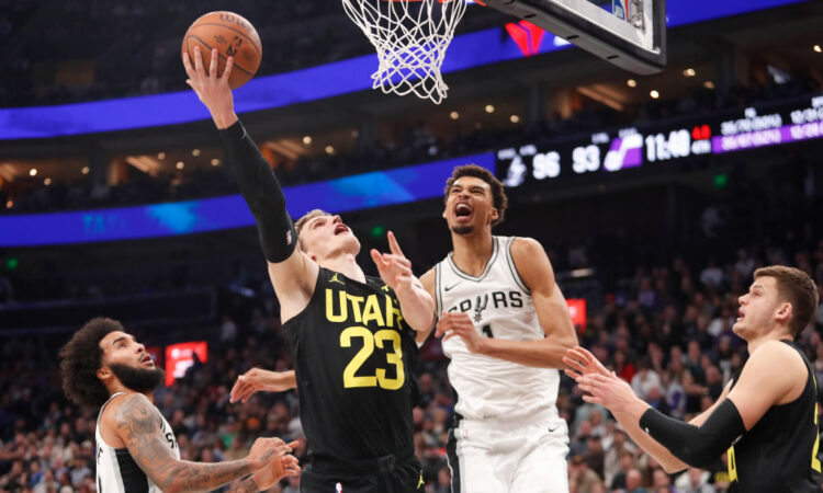 NBA Trade Idea Sends Utah Jazz's Lauri Markkanen to San Antonio Spurs