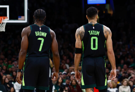 Boston Celtics, NBA Legend Bob Cousy Doesn’t Think Jaylen Brown Is ‘at the Superstar Level That Jayson Tatum Is at’