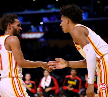 Trae Young, Jalen Johnson, Atlanta Hawks, NBA