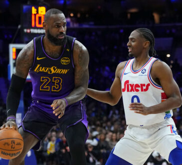 NBA, Tyrese Maxey, LeBron James, Lakers, 76ers, Sixers