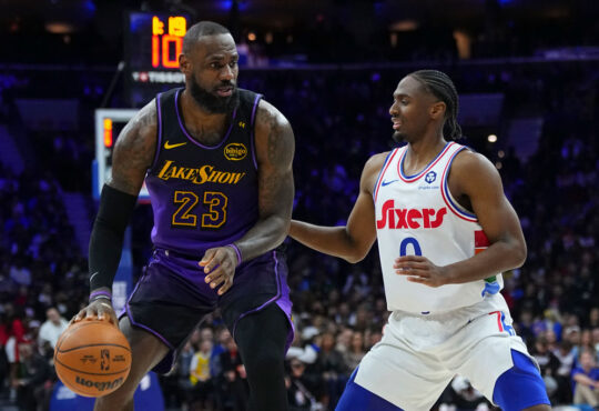 NBA, Tyrese Maxey, LeBron James, Lakers, 76ers, Sixers