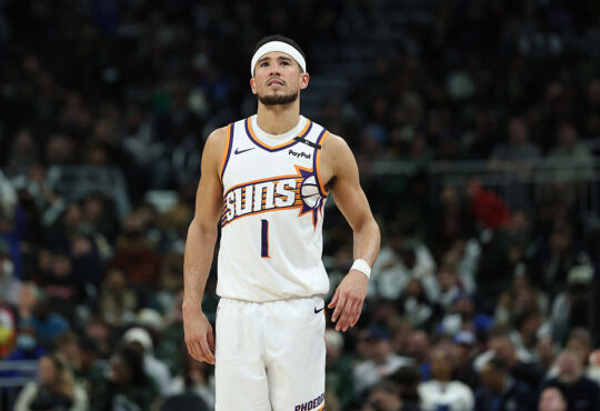 NBA Trade Idea Sends Phoenix Suns Star Devin Booker to Houston Rockets