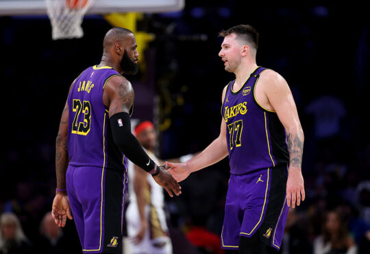 LeBron James, Luka Dončić, Los Angeles Lakers, NBA