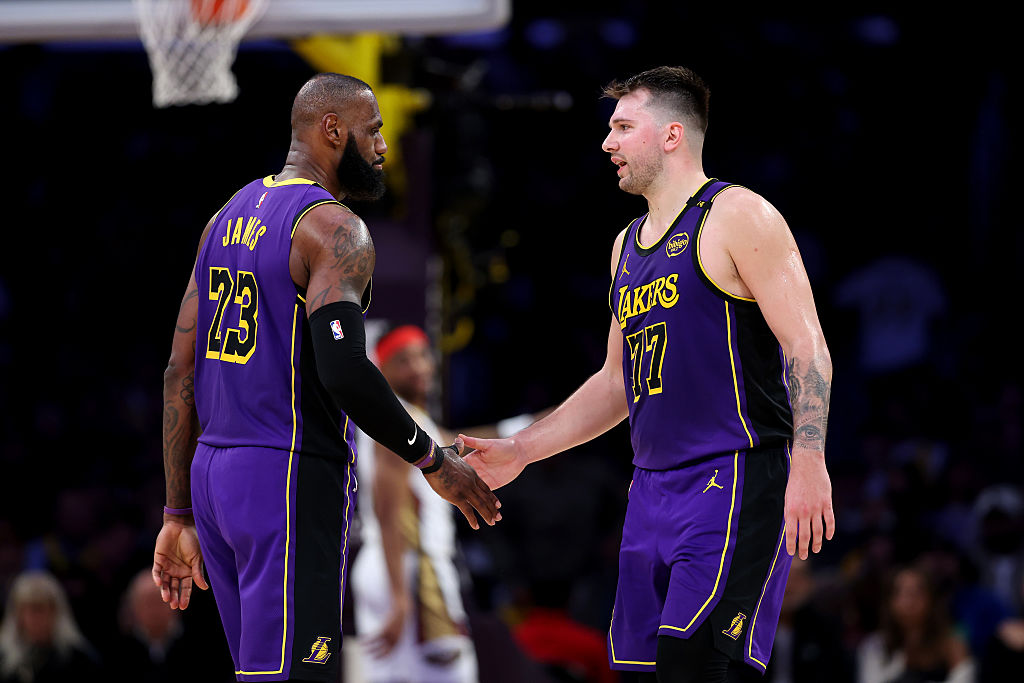 LeBron James, Luka Dončić, Los Angeles Lakers, NBA