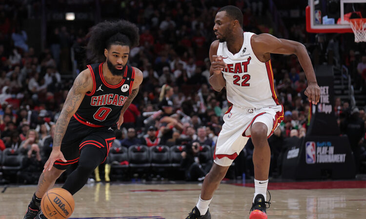 NBA Trade Idea Sends Chicago Bulls' Coby White to Miami Heat