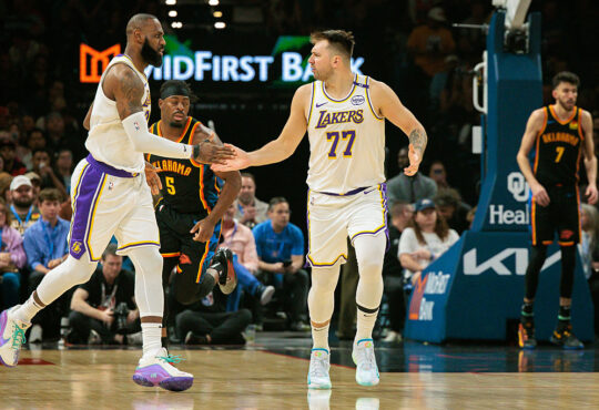 LeBron James, Luka Dončić, Los Angeles Lakers, NBA