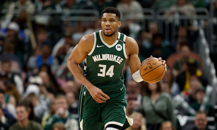 Milwaukee Bucks' Giannis Antetokounmpo NBA