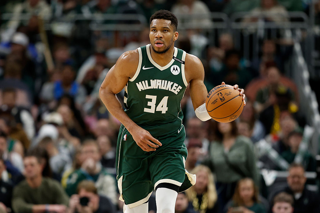 Milwaukee Bucks' Giannis Antetokounmpo NBA
