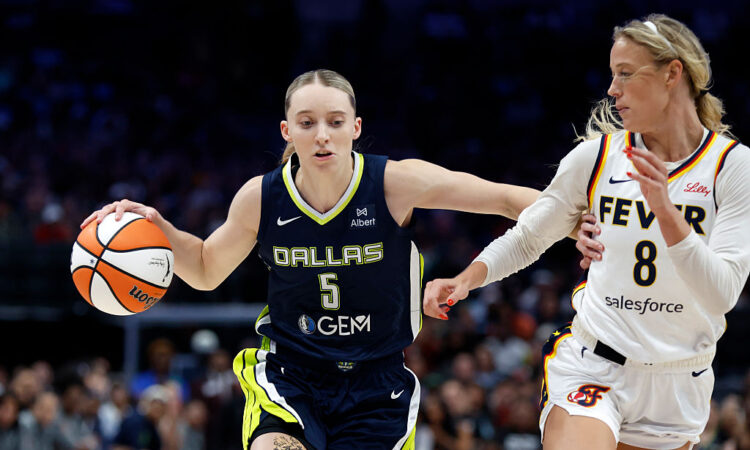 Indiana Fever, Sophie Cunningham, Dallas Wings Paige Bueckers, WNBA