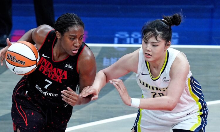 Li Yueru, Dallas Wings, Indiana Fever, WNBA