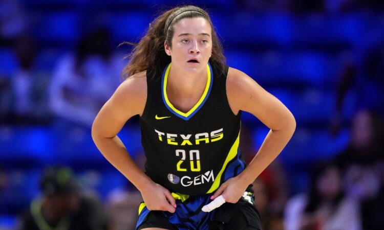 Maddy Siegrist, Dallas Wings, WNBA