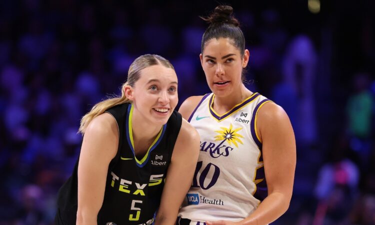 Paige Bueckers, Kelsey Plum, Dallas Wings, Los Angeles Sparks, WNBa