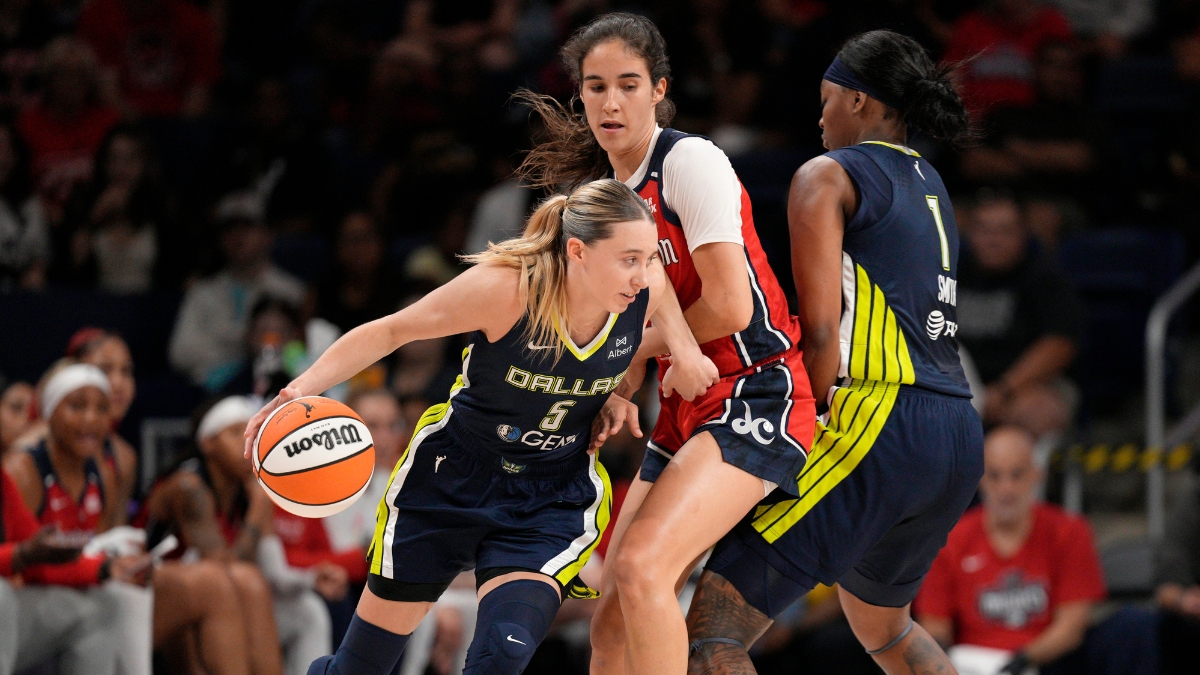 Paige Bueckers, Sonia Citron, Dallas Wings, Washington Mystics, WNBA