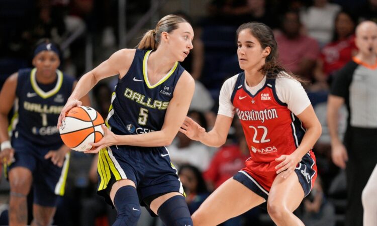 Paige Bueckers, Sonia Citron, Washington Mystics, Dallas Wings, WNBA