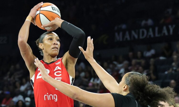 A'ja Wilson, Las Vegas Aces, Dallas Wings, WNBA