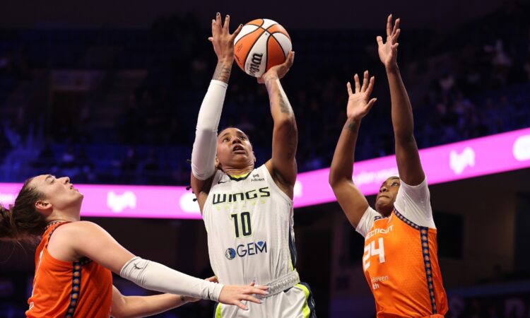 Aziaha James, Dallas Wings, Connecticut Sun, WNBA