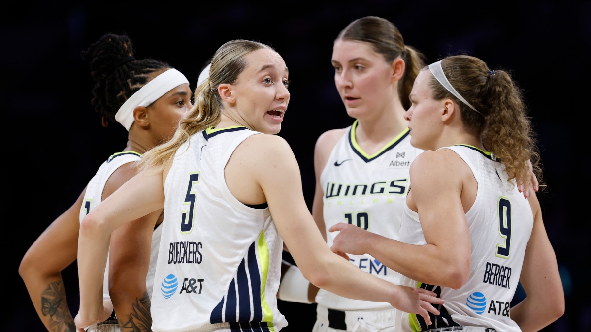 Paige Bueckers, Dallas Wings, Luisa Geiselsöder, Aziaha James, Grace Berger, WNBA