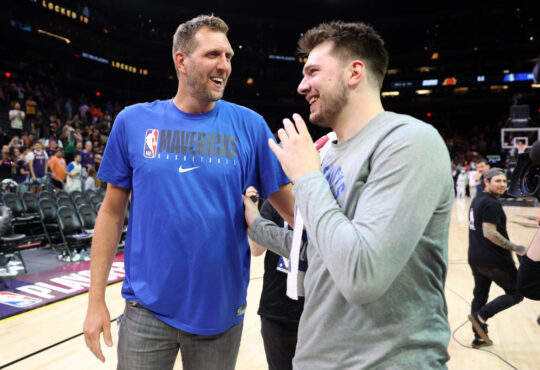 Luka Dončić, Dirk Nowitzki, Dallas Mavericks, NBA