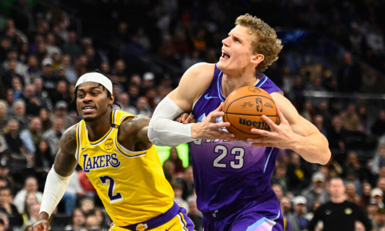 NBA Trade Idea Sends Utah Jazz Star Lauri Markkanen to Los Angeles Lakers