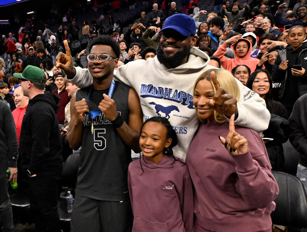 LeBron James, Los Angeles Lakers, Bryce James, NBA