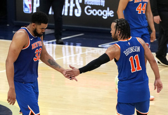 NBA, New York Knicks, Jalen Brunson, Karl-Anthony Towns