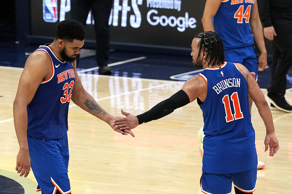 NBA, New York Knicks, Jalen Brunson, Karl-Anthony Towns