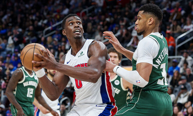 NBA Trade Idea Sends Giannis Antetokounmpo From Milwaukee Bucks To Detroit Pistons
